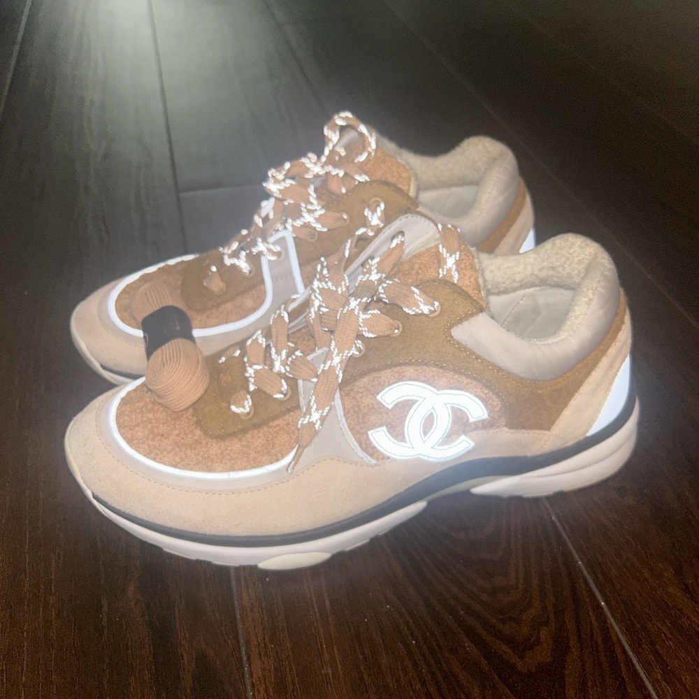 Chanel “3M” Khaki Sneaker